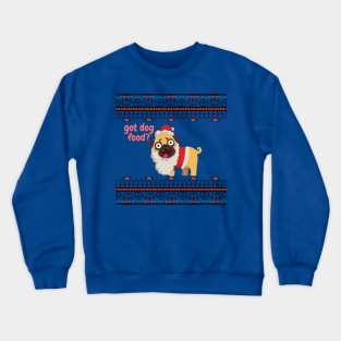 Pug - Ugly Christmas Sweater Crewneck Sweatshirt